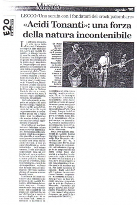 eventi agosto 1995